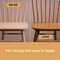Wood Stain | Multiple Finishes | Fast Drying | Indoor and Outdoor Furniture and More | Water Based, Low Odor, Non-Toxic | Polyurethane| Teak (8.5oz / 250ml)
